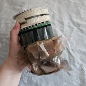 NEW Three Assorted Ribbon Rolls - Crafting Supplies Decorating